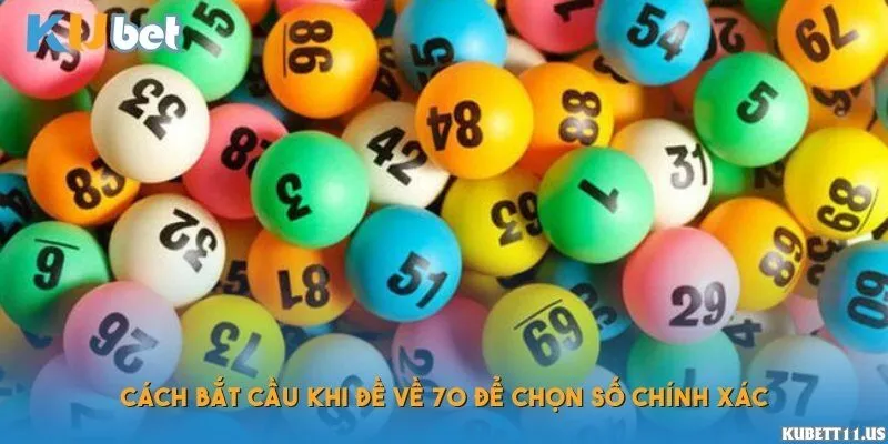 Cách bắt cầu khi đề về 70 để chọn số chính xác