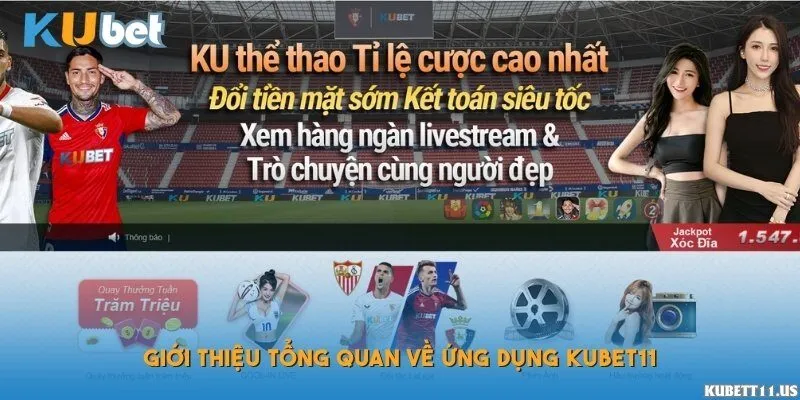 Giới thiệu tổng quan về ứng dụng Kubet11