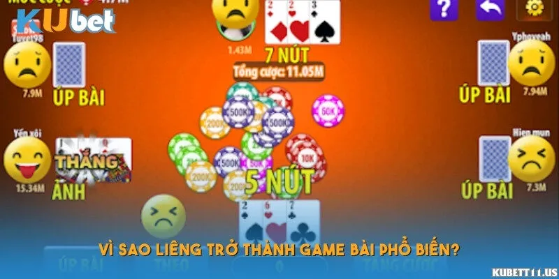 Vì sao Liêng trở thành game bài phổ biến?
