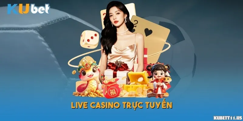Sảnh live casino Kubet11 chất lượng, sắc nét